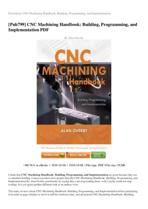 cnc machining handbook building programming and implementation download|cnc programming pdf ebook download.